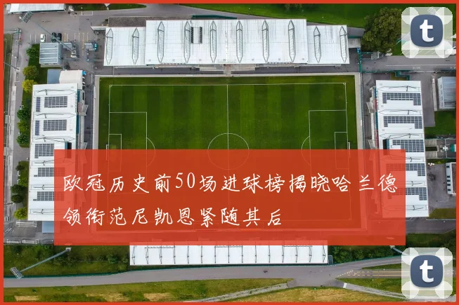 欧冠历史前50场进球榜揭晓哈兰德领衔范尼凯恩紧随其后
